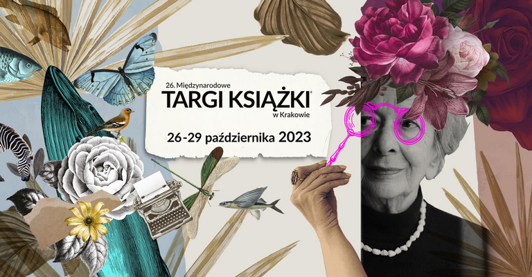 Oficjalny baner 26. Międzynarodowych Targów Książki w Krakowie.